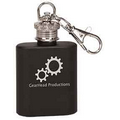 Stainless Steel Flask Kay Chain, Matte Black, 1 oz